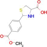 2-[4-(methoxycarbonyl)phenyl]-1,3-thiazolidine-4-carboxylic acid