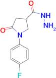 1-(4-fluorophenyl)-5-oxopyrrolidine-3-carbohydrazide