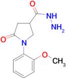 1-(2-methoxyphenyl)-5-oxopyrrolidine-3-carbohydrazide