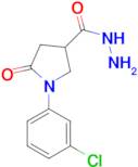 1-(3-chlorophenyl)-5-oxopyrrolidine-3-carbohydrazide