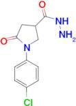 1-(4-chlorophenyl)-5-oxopyrrolidine-3-carbohydrazide