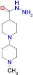 1'-methyl-1,4'-bipiperidine-4-carbohydrazide