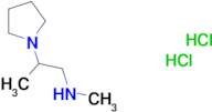 N-methyl-2-pyrrolidin-1-ylpropan-1-amine dihydrochloride