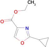 ethyl 2-cyclopropyl-1,3-oxazole-4-carboxylate