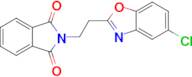 2-[2-(5-chloro-1,3-benzoxazol-2-yl)ethyl]-1H-isoindole-1,3(2H)-dione