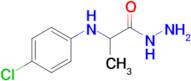 2-[(4-chlorophenyl)amino]propanohydrazide