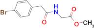 methyl N-[(4-bromophenyl)acetyl]glycinate