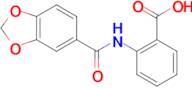 2-[(1,3-benzodioxol-5-ylcarbonyl)amino]benzoic acid