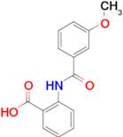 2-[(3-methoxybenzoyl)amino]benzoic acid