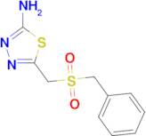 5-[(benzylsulfonyl)methyl]-1,3,4-thiadiazol-2-amine