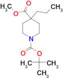 1-tert-butyl 4-methyl 4-propylpiperidine-1,4-dicarboxylate