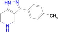 3-(4-methylphenyl)-4,5,6,7-tetrahydro-1H-pyrazolo[4,3-c]pyridine