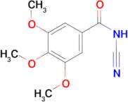 N-cyano-3,4,5-trimethoxybenzamide