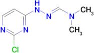 N'-(2-chloropyrimidin-4-yl)-N,N-dimethylhydrazonoformamide