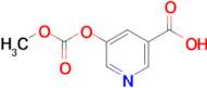 5-[(methoxycarbonyl)oxy]nicotinic acid