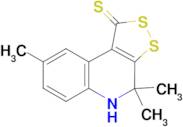 4,4,8-trimethyl-4,5-dihydro-1H-[1,2]dithiolo[3,4-c]quinoline-1-thione