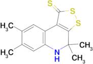 4,4,7,8-tetramethyl-4,5-dihydro-1H-[1,2]dithiolo[3,4-c]quinoline-1-thione