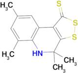 4,4,6,8-tetramethyl-4,5-dihydro-1H-[1,2]dithiolo[3,4-c]quinoline-1-thione