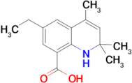 6-ethyl-2,2,4-trimethyl-1,2-dihydroquinoline-8-carboxylic acid