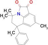 4,4,6,8-tetramethyl-6-phenyl-5,6-dihydro-4H-pyrrolo[3,2,1-ij]quinoline-1,2-dione