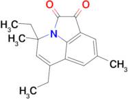 4,6-diethyl-4,8-dimethyl-4H-pyrrolo[3,2,1-ij]quinoline-1,2-dione