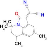 (4,4,6,8-tetramethyl-2-oxo-5,6-dihydro-4H-pyrrolo[3,2,1-ij]quinolin-1(2H)-ylidene)malononitrile
