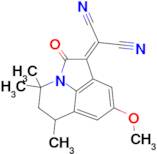 (8-methoxy-4,4,6-trimethyl-2-oxo-5,6-dihydro-4H-pyrrolo[3,2,1-ij]quinolin-1(2H)-ylidene)malononitr…