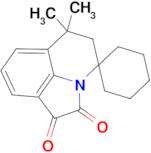 6',6'-dimethyl-5',6'-dihydrospiro[cyclohexane-1,4'-pyrrolo[3,2,1-ij]quinoline]-1',2'-dione