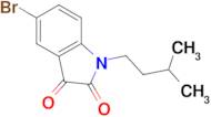 5-bromo-1-(3-methylbutyl)-1H-indole-2,3-dione