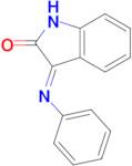 (3E)-3-(phenylimino)-1,3-dihydro-2H-indol-2-one