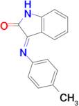 (3E)-3-[(4-methylphenyl)imino]-1,3-dihydro-2H-indol-2-one