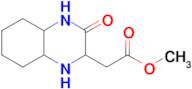 methyl (3-oxodecahydroquinoxalin-2-yl)acetate