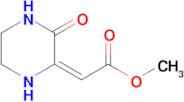 methyl (2E)-(3-oxopiperazin-2-ylidene)acetate