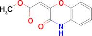 methyl (2E)-(3-oxo-3,4-dihydro-2H-1,4-benzoxazin-2-ylidene)acetate