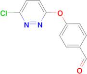 4-[(6-chloropyridazin-3-yl)oxy]benzaldehyde