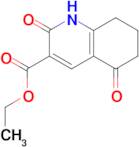 ethyl 2,5-dioxo-1,2,5,6,7,8-hexahydroquinoline-3-carboxylate