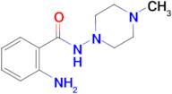 2-amino-N-(4-methylpiperazin-1-yl)benzamide