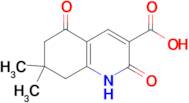 7,7-dimethyl-2,5-dioxo-1,2,5,6,7,8-hexahydroquinoline-3-carboxylic acid