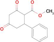 methyl 2,4-dioxo-6-phenylcyclohexanecarboxylate