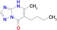 6-butyl-5-methyl[1,2,4]triazolo[1,5-a]pyrimidin-7(4H)-one