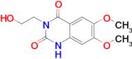 3-(2-hydroxyethyl)-6,7-dimethoxyquinazoline-2,4(1H,3H)-dione