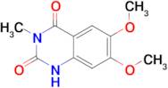 6,7-dimethoxy-3-methylquinazoline-2,4(1H,3H)-dione