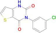 3-(3-chlorophenyl)thieno[3,2-d]pyrimidine-2,4(1H,3H)-dione