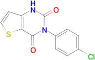 3-(4-chlorophenyl)thieno[3,2-d]pyrimidine-2,4(1H,3H)-dione