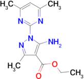 ethyl 5-amino-1-(4,6-dimethylpyrimidin-2-yl)-3-methyl-1H-pyrazole-4-carboxylate