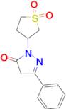 1-(1,1-dioxidotetrahydro-3-thienyl)-3-phenyl-1H-pyrazol-5-ol