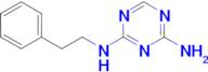 N-(2-phenylethyl)-1,3,5-triazine-2,4-diamine