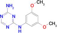 N-(3,5-dimethoxyphenyl)-1,3,5-triazine-2,4-diamine