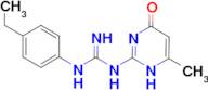 N-(4-ethylphenyl)-N'-(6-methyl-4-oxo-1,4-dihydropyrimidin-2-yl)guanidine