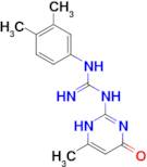 N-(3,4-dimethylphenyl)-N'-(6-methyl-4-oxo-1,4-dihydropyrimidin-2-yl)guanidine
